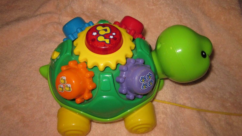 vtech pull and play turtle